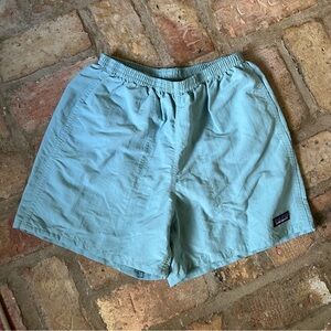 Patagonia Light Blue Baggies 4”